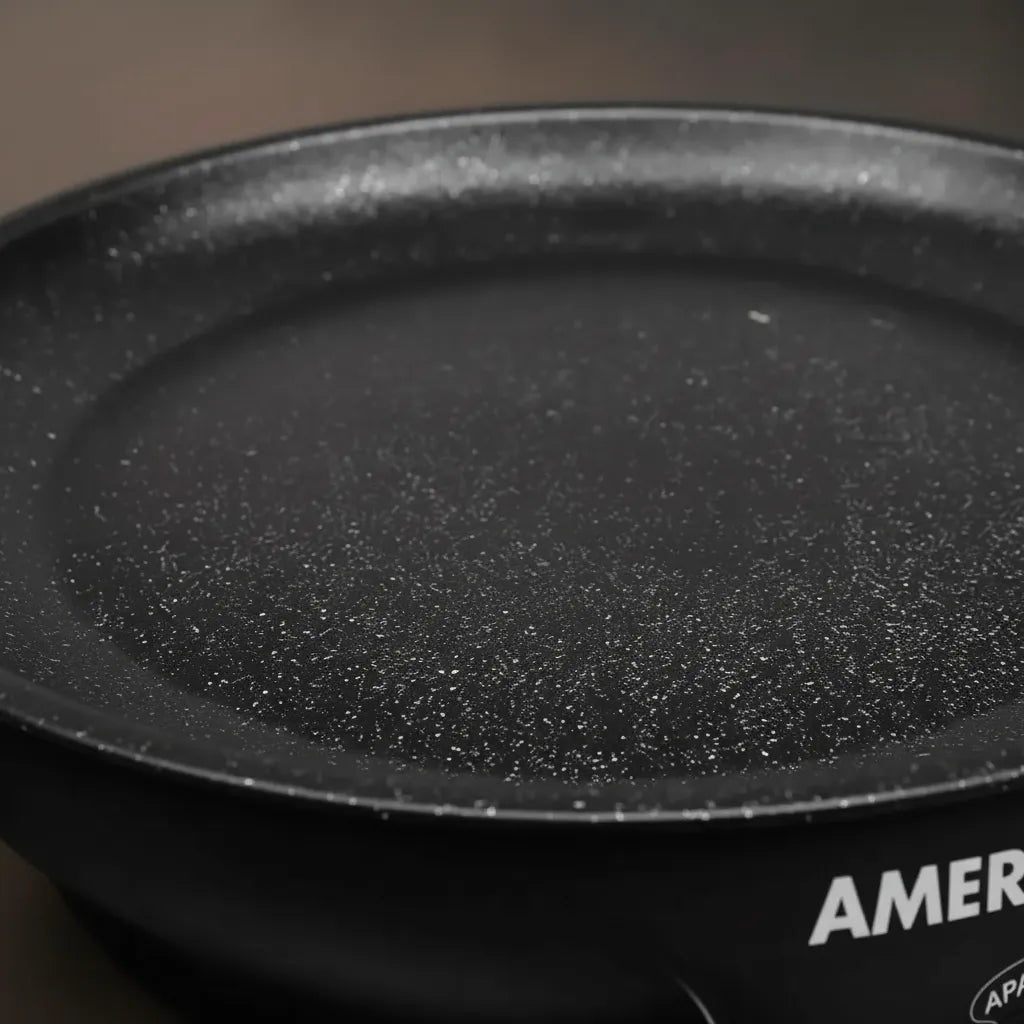 Parrilla Comal Eléctrico American (Variante/Repetición), Recubrimiento Antiadherente - Mod. 6028