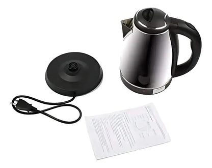 Hervidor de Agua Eléctrico American 2 Litros, Acero Inoxidable - Mod. 3001