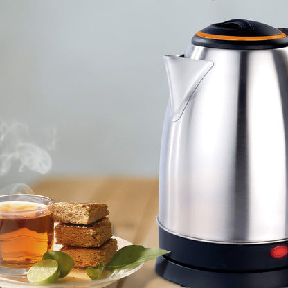 Hervidor de Agua Eléctrico Philco 2 Litros, Acero Inoxidable - Mod. 3009