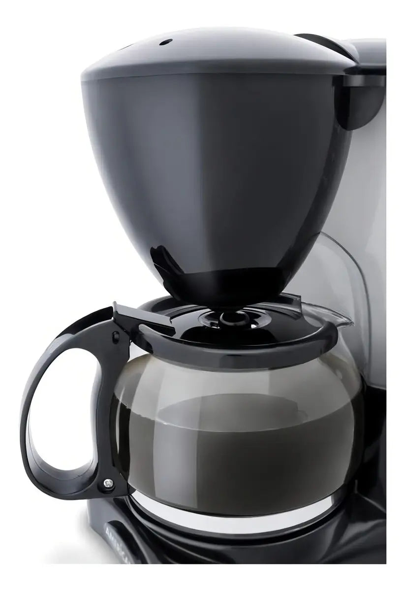 Cafetera American para 6 Tazas, Color Negro - Mod. 6006