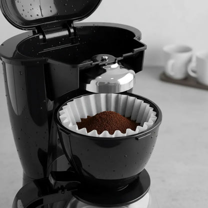 Cafetera American para 12 Tazas, Color Negro - Mod. 6012