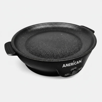 Parrilla Comal Eléctrico American (Variante/Repetición), Recubrimiento Antiadherente - Mod. 6028