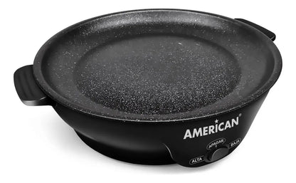 Parrilla Comal Eléctrico American (Variante/Repetición), Recubrimiento Antiadherente - Mod. 6028