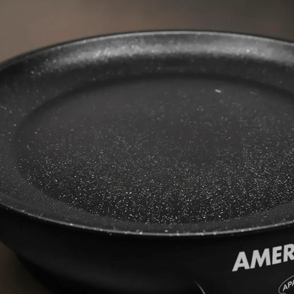 Parrilla Comal Eléctrico American (Variante/Repetición), Recubrimiento Antiadherente - Mod. 6028