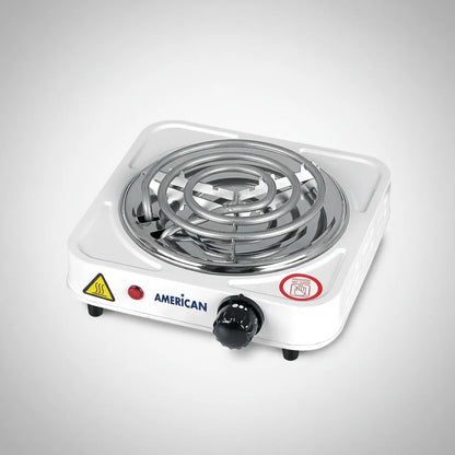 Parrilla Eléctrica de Resistencia American 5 Niveles de Temperatura, Indicador de Luz - Mod. 6185