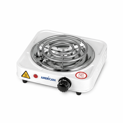 Parrilla Eléctrica de Resistencia American 5 Niveles de Temperatura, Indicador de Luz - Mod. 6185