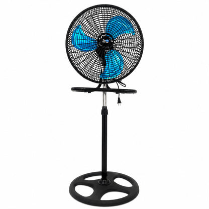 Ventilador de Pedestal The Best One 18 Pulgadas, 3 Aspas, 3 Velocidades - Mod. 7118