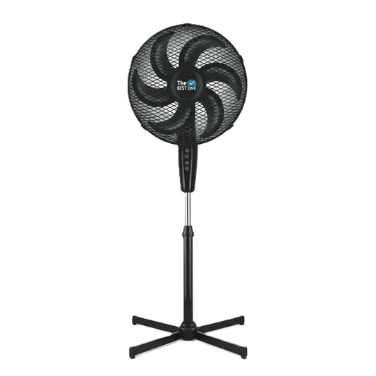 Ventilador de Pedestal The Best One 16 Pulgadas, 6 Aspas, 3 Velocidades - Mod. 7816