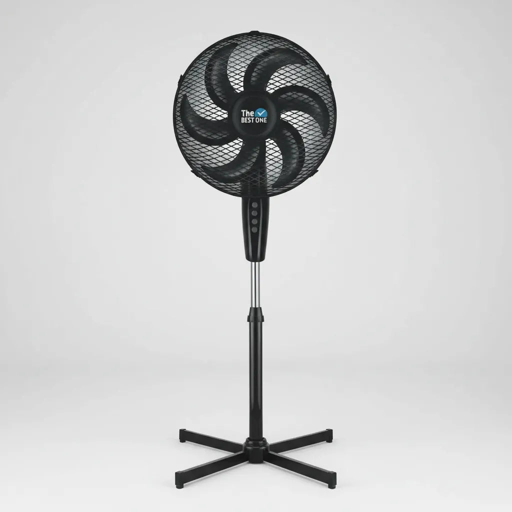 Ventilador de Pedestal The Best One 16 Pulgadas, 6 Aspas, 3 Velocidades - Mod. 7816