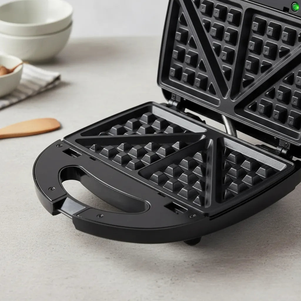 Sandwichera American 3 en 1 Waffles, Sandwich y Asador - Mod. 9983