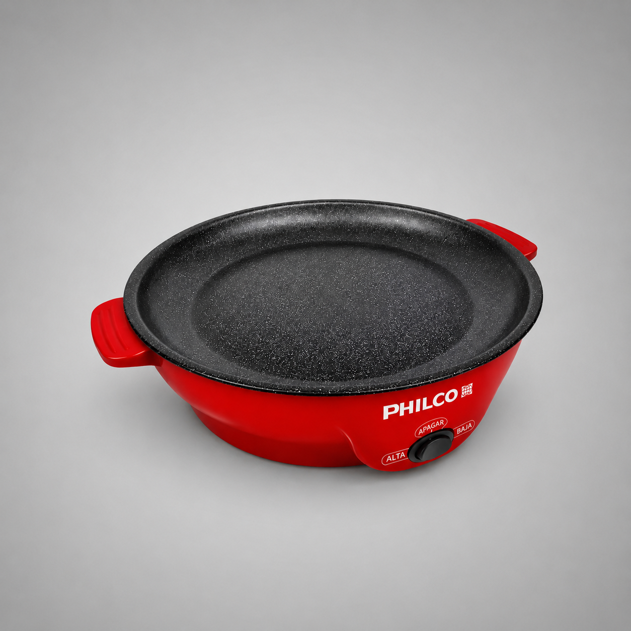 Parrilla Comal Eléctrico Philco 2 Niveles de Temperatura, Recubrimiento Antiadherente - Mod. 6026