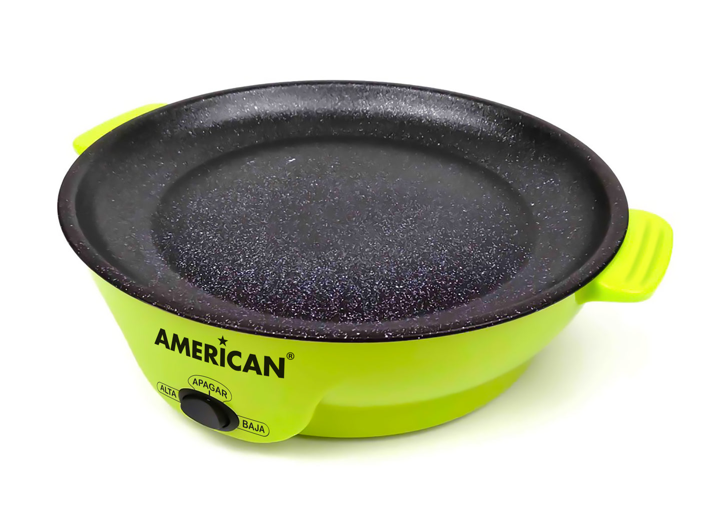 Parrilla Comal Eléctrico American 2 Niveles de Temperatura, Recubrimiento Antiadherente - Mod. 6022
