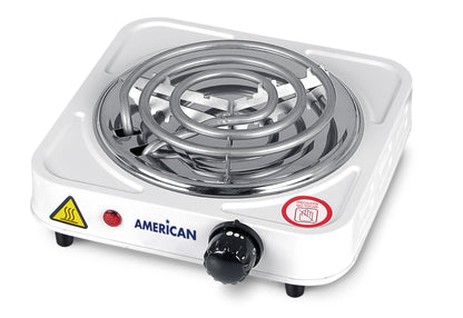 Parrilla Eléctrica de Resistencia American 5 Niveles de Temperatura, Indicador de Luz - Mod. 6185