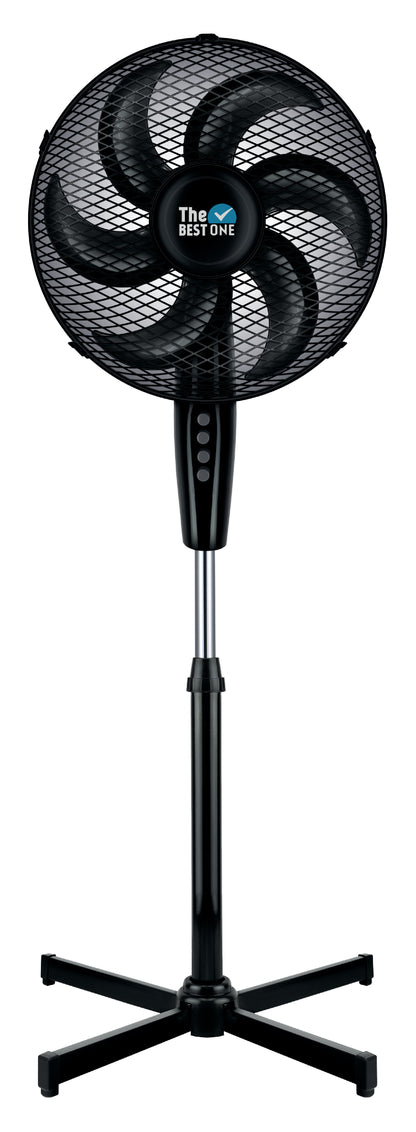 Ventilador de Pedestal The Best One 16 Pulgadas, 6 Aspas, 3 Velocidades - Mod. 7816