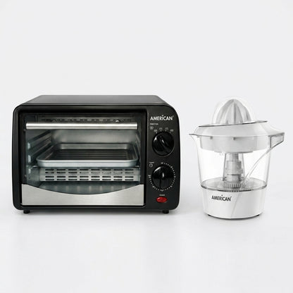 Kit Desayuno: Horno Eléctrico + Exprimidor de Cítricos